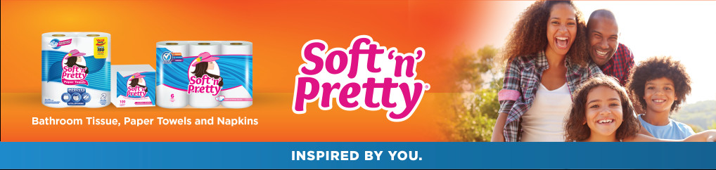 Soft 'N' Pretty Hand Paper Towel (25 rolls) - Ladnek