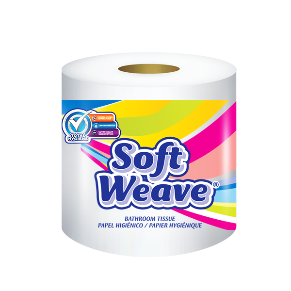 Soft Weave Single Bath Tissue Hygiene 24's